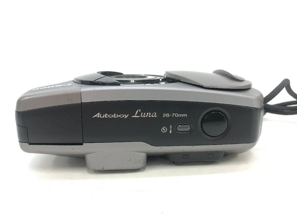 Canon キャノン Autoboy Luna 28-70mm 1:5.6-7.8 コンパクトフィルムカメラ シャッターOK フラッシュOK Y04-02-A★の画像5