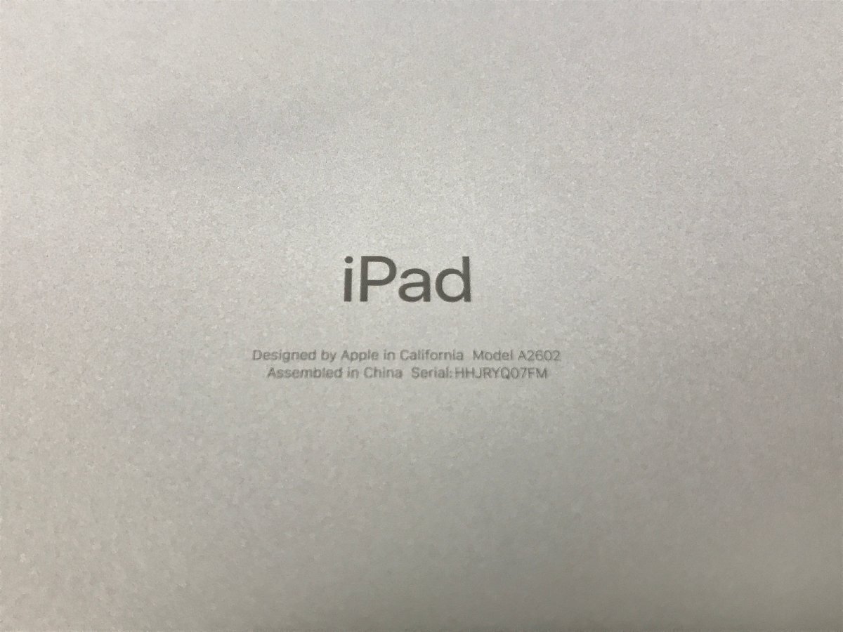 1円～ 美品 Apple アップル iPad air アイパッド エアー A2602 64GB Wi-Fi スペースグレー 第9世代 初期化済み F04-12の画像7