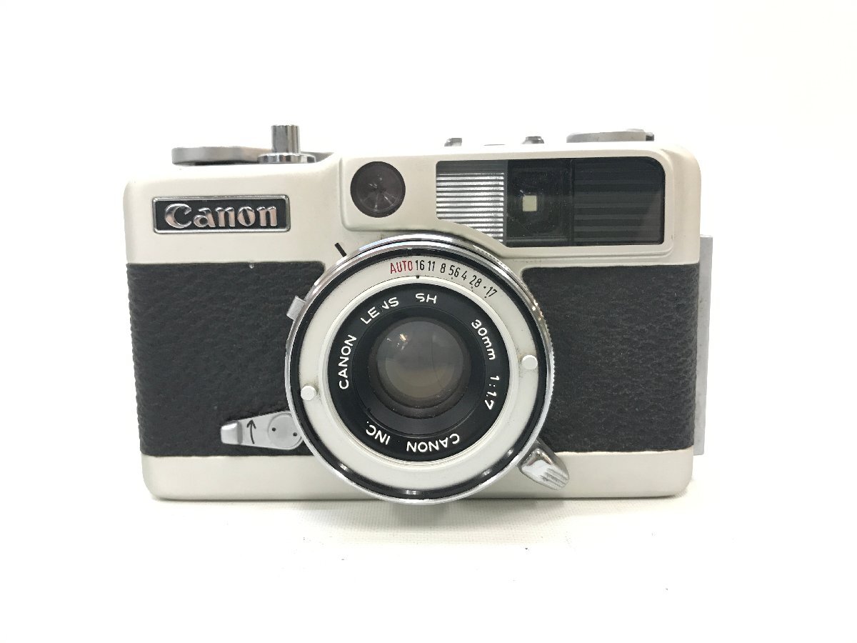 Canon キャノン demi EE17 30mm 1:1.7 レンジファインダー コンパクトフィルムカメラ シャッターOK ジャンク Y04-29-A★の画像1