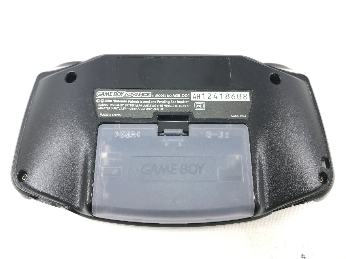 任天堂 GAME BOY ADVANCE ゲームボーイアドバンス ブラック AGB-001 S04-29の画像2