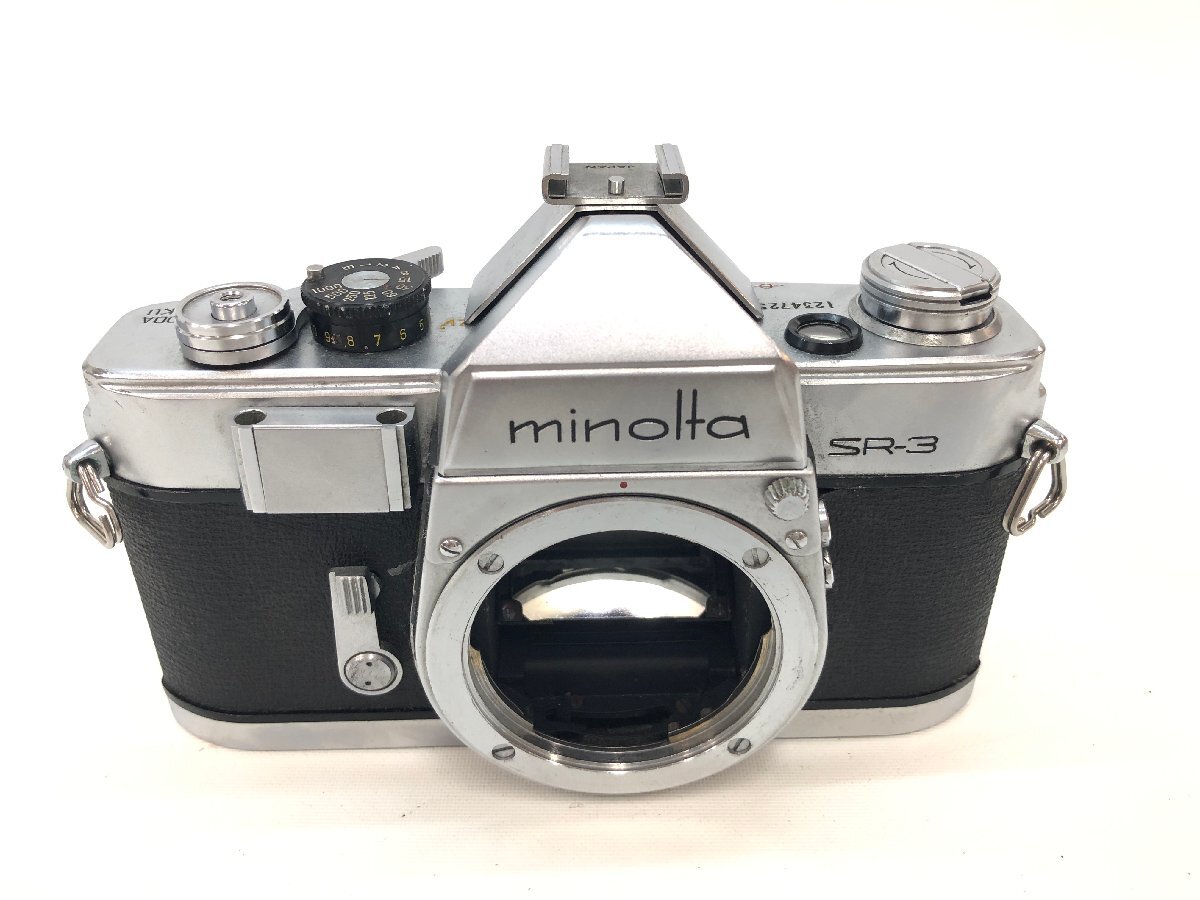 1円～ MINOLTA ミノルタ SR-1 SR-2 SR-3 3台セット フィルムカメラ 一眼レフ ジャンク F04-79の画像8