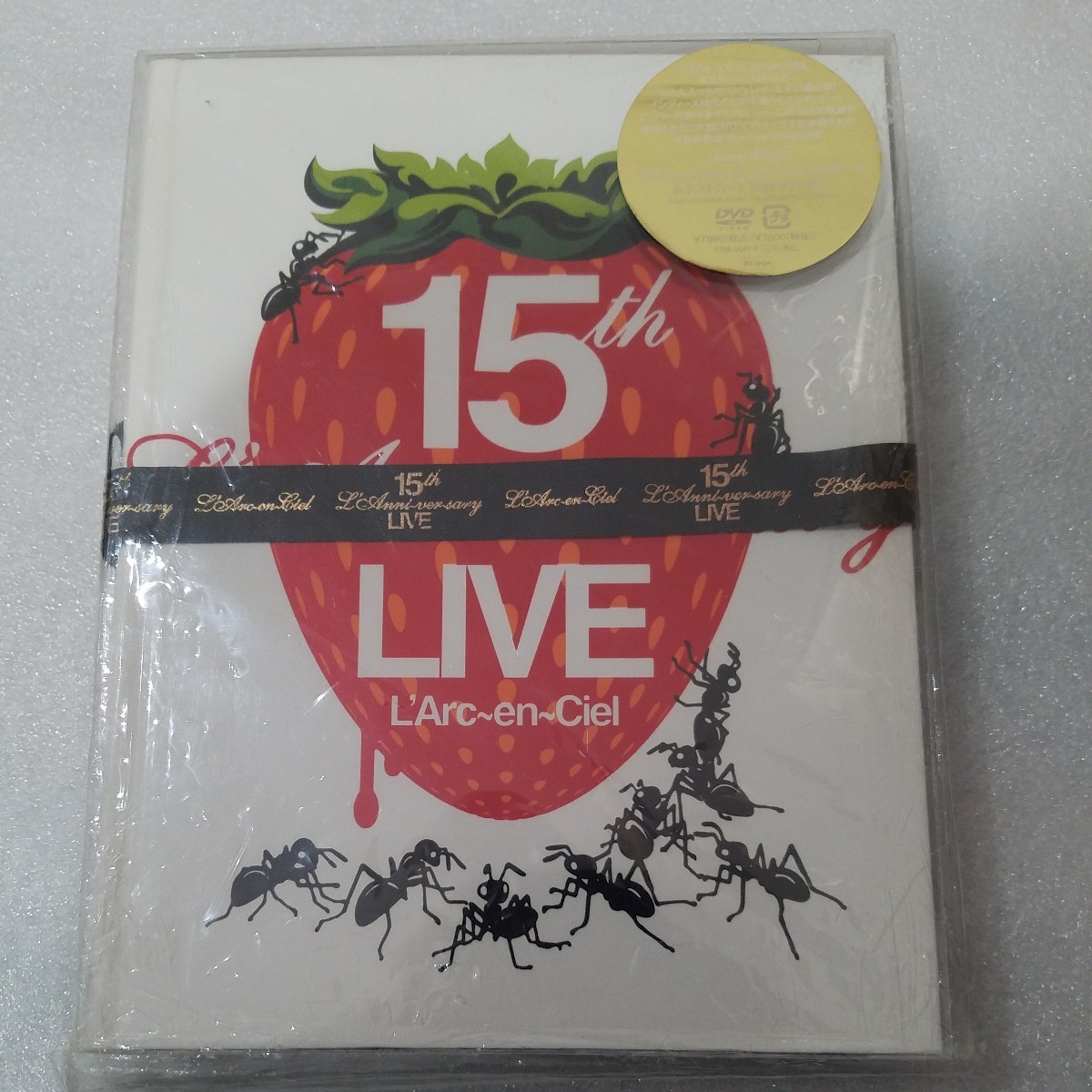 送料無料 L’Arc~en~Ciel DVD【15th L'Anniversary LIVE】初回限定盤2枚組 特典付 ラルクアンシエル HYDE 15周年 ライブ ラニバ 東京ドームの画像1