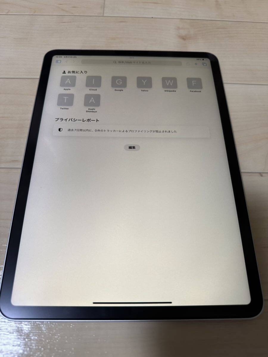 【中古】 iPad Pro 11インチ 第三世代 Wi-Fiモデル 訳ありの画像2