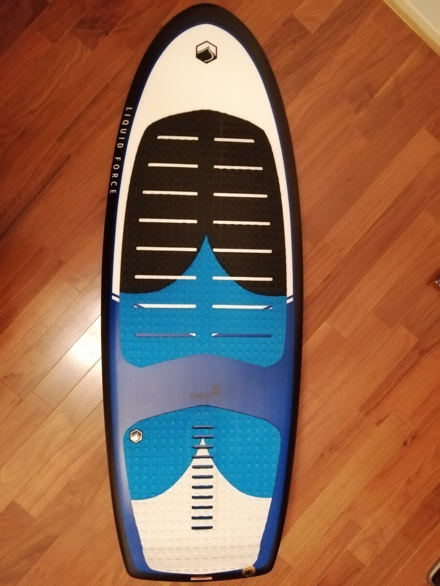 ウェイクサーフィン wake surfing 2018年リキッドフォース liqud force happy pill 4'6 中古_画像2