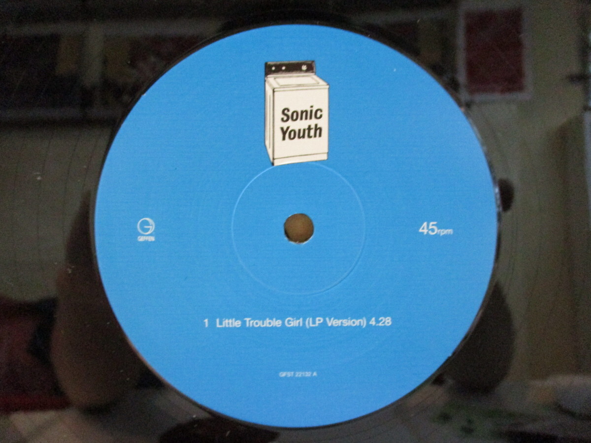 SONIC YOUTH(ソニック・ユース)-Little Trouble Girl +2 (UK オリジナル 12インチ)_画像3