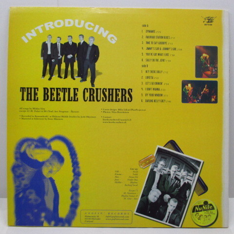 BEETLE CRUSHERS, THE(ビートル・クラッシャーズ)-Introducing (Finland オリジナル LP)_画像2