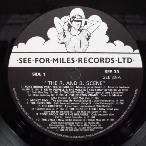 V.A.(60'sレアR&B、モッド、ビート・コンピ)-The R&B Scene (UK オリジナル LP)_画像3