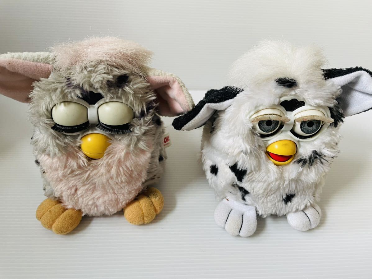 【ジャンク】初代 ファービー ８個 Furby Buddies 2個1999年 日本語版 英語版 当時物 トミー TIGERの画像4