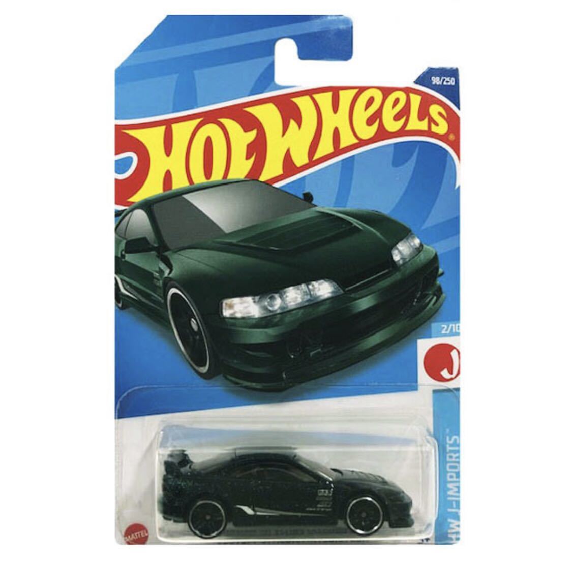 ホットウィール 2022　カスタム '01 アキュラ インテグラ GSR グリーン　HotWheels ベーシックカー HW J-IMPORTS ホンダ_画像1