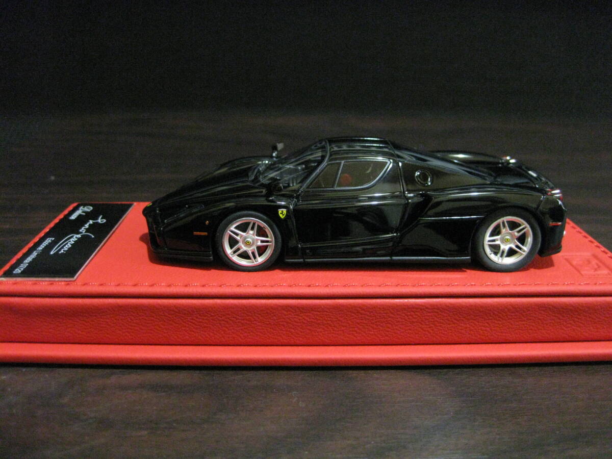 BBR Deluxe 1/43 Ferrari Enzo Gloss Black Ltd 20 pcsの画像1