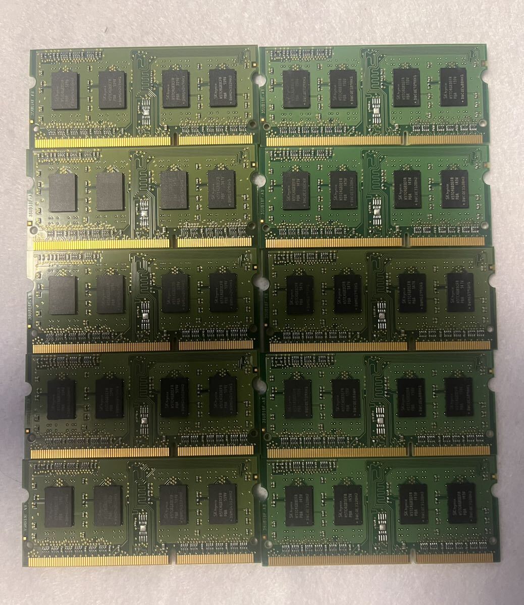 PCメモリ BUFFALO MV-D3N1600-L4G SODIMM DDR3L-1600 PC3L-12800 4GB 10枚セットの画像2