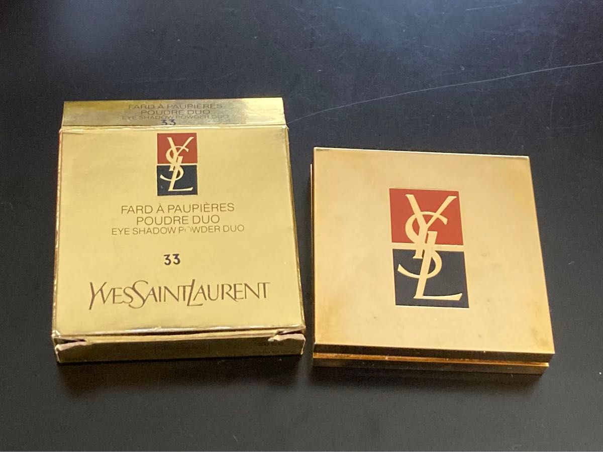 【箱付き】YSL イヴ・サンローラン アイシャドウ パウダーデュオ 33