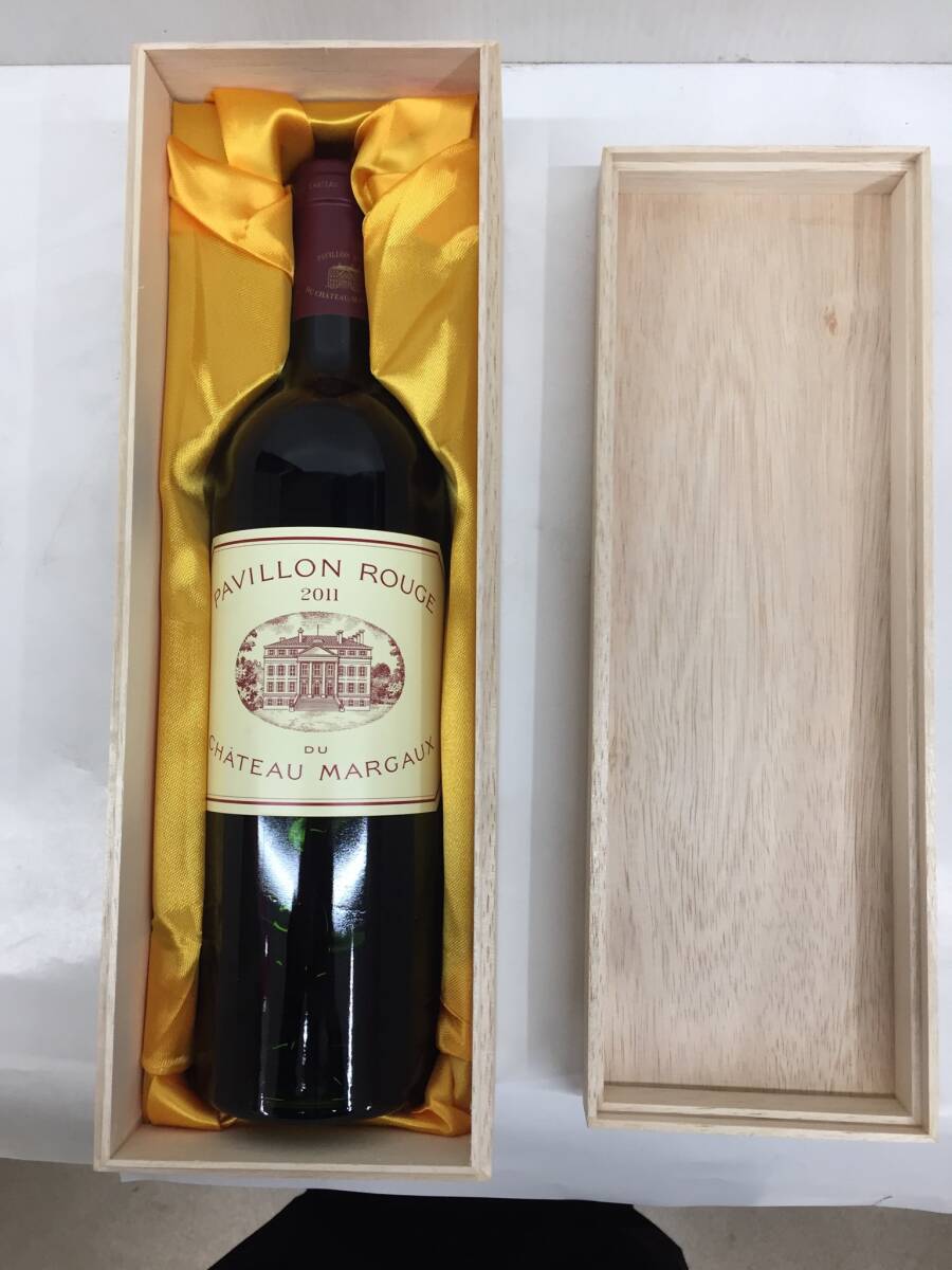 お買得!!未開栓!!パヴィヨン ルージュ デュ シャトー マルゴー Pavillon Rouge du Chateau Margaux 2011年 ワイン 赤 750ml 桐箱入りの画像9