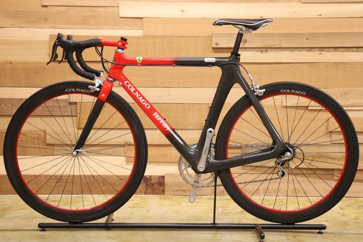 【訳あり】 コルナゴ フェラーリ COLNAGO for FERRARI CF1-500 カンパ レコード record 10速 ロードバイク【立川店】の画像10