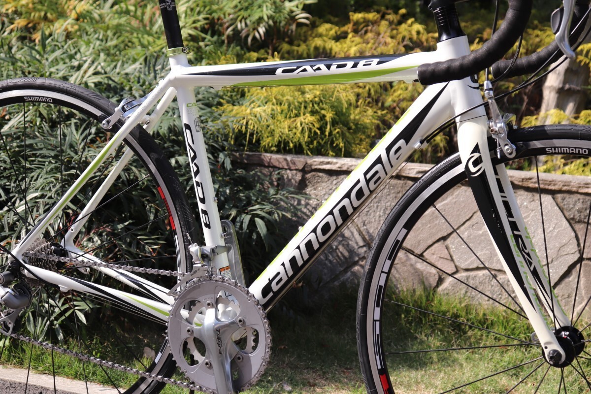  Cannondale CANNONDALEkyadoCAAD8 2012 48 size Shimano ti UGG la4600 10S aluminium road bike [ Saitama . peace shop ]