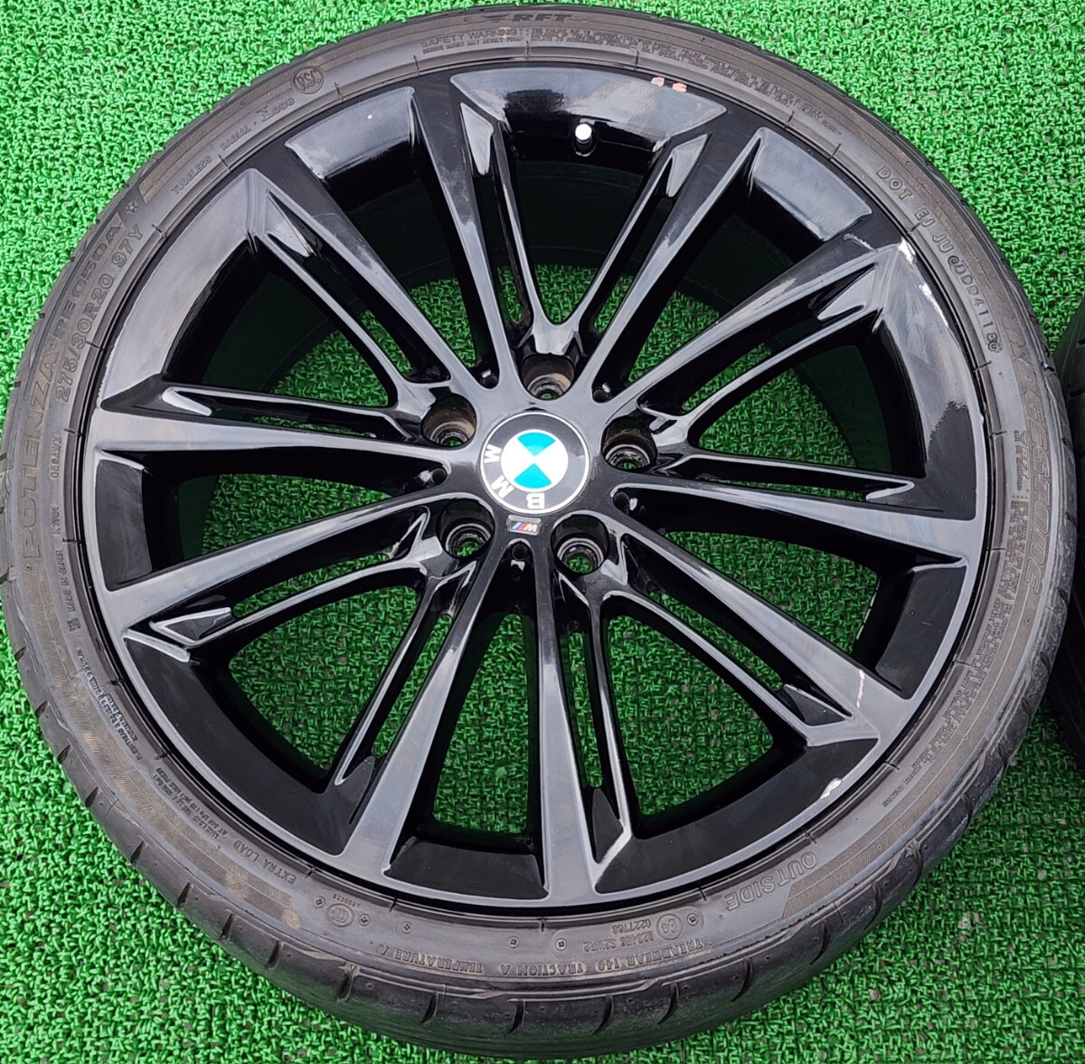 BMW F12 F13 F06 6シリーズ Mパフォーマンス 純正 20インチタイヤホイールセット!! PCD120 / 8.5j / 9.0j / +33 / +44 F10 F11 5シリーズの画像4