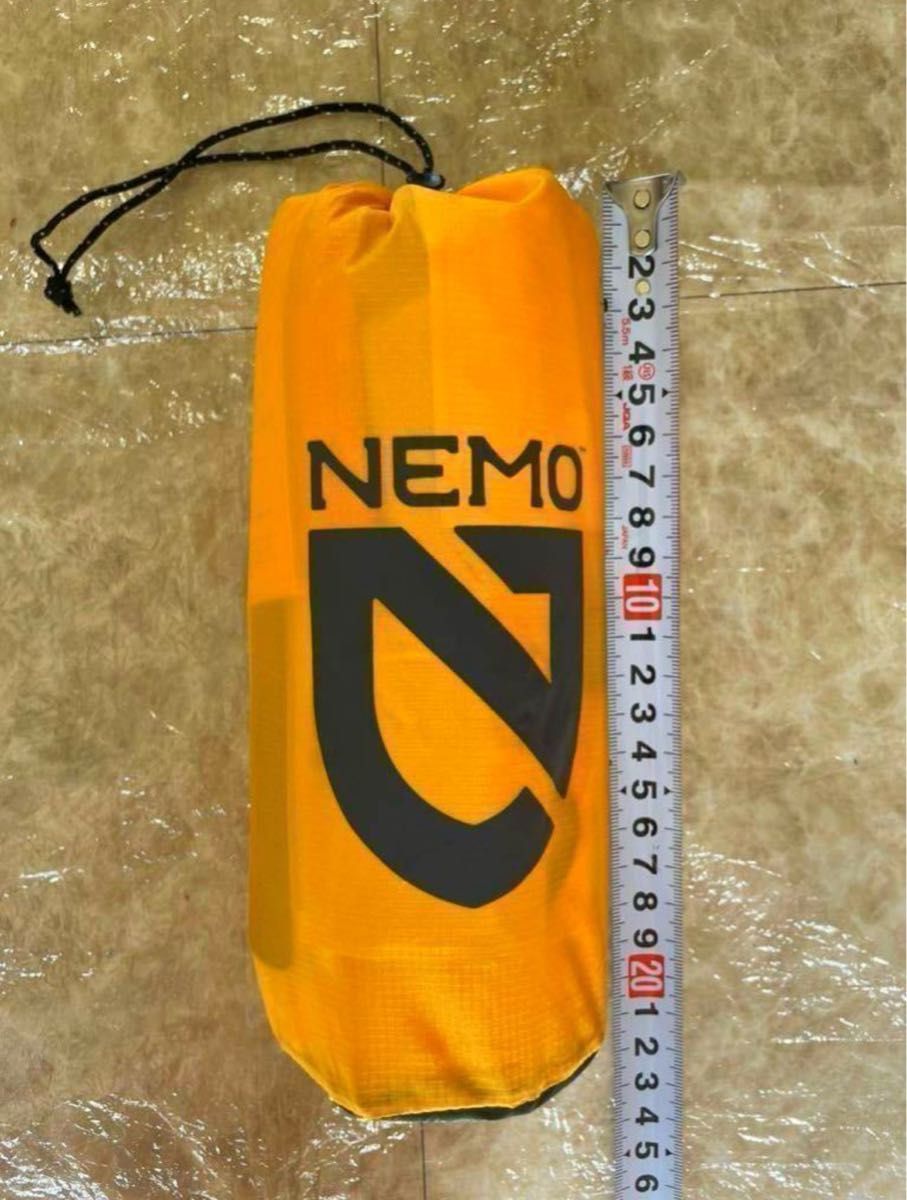 オマケ付 廃盤品 NEMO ニーモ テンサー インシュレーテッド ショート マミー エアー マット 電動エアーポンプ付