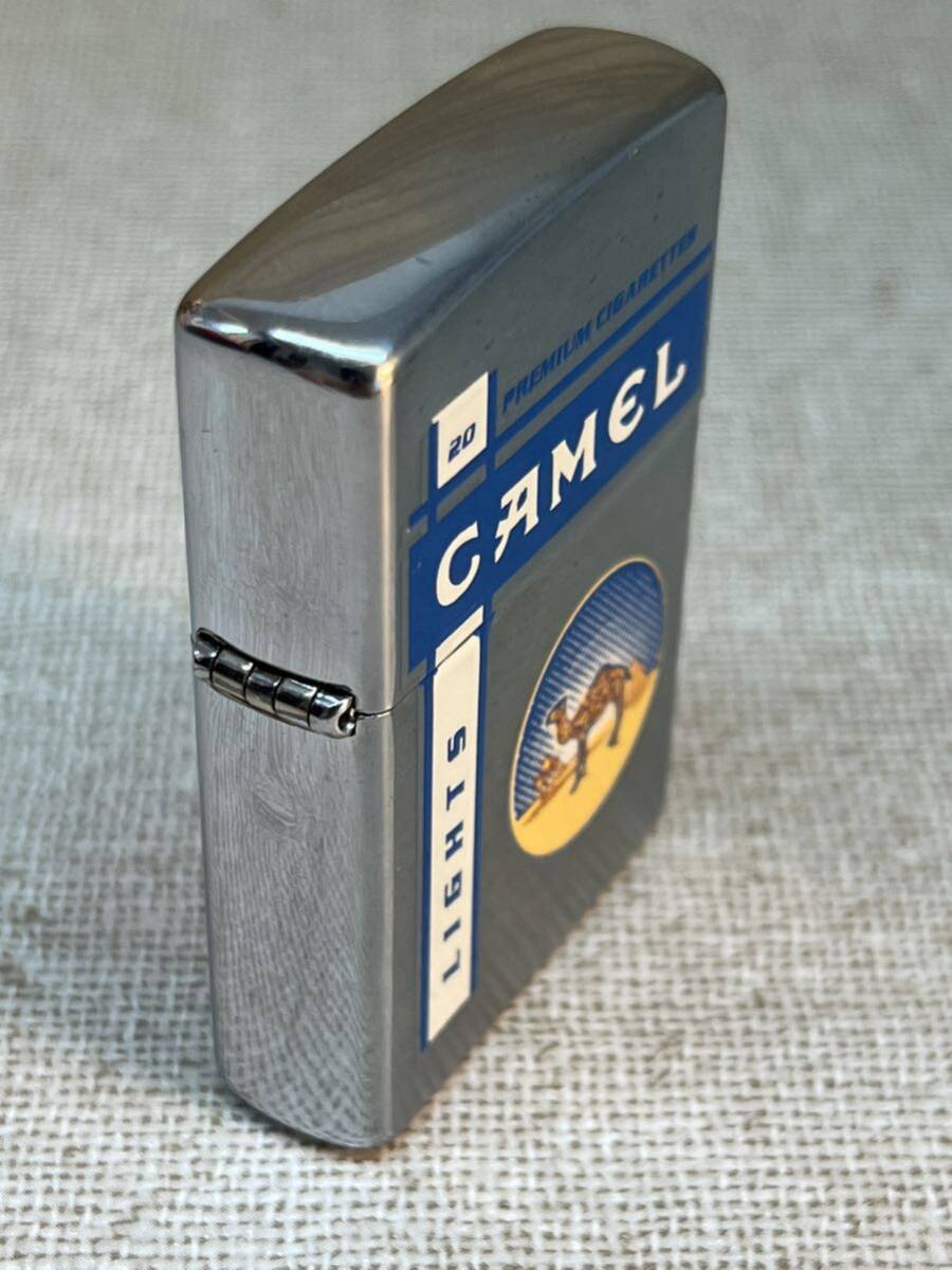 【送料無料】 zippo CAMEL タバコ付　未使用品_画像4