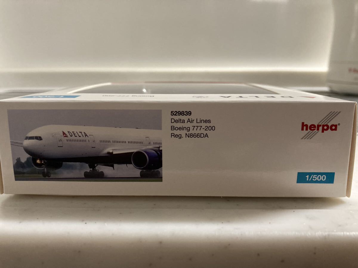 1/500 Delta AirLines 777-200ER(N866DA) herpa(529839)_画像10