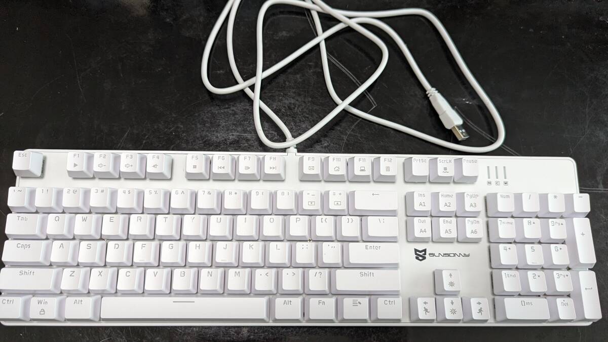 Yahoo!オークション USBキーボード SUNSONNY NJ9pro メカニカルキー...