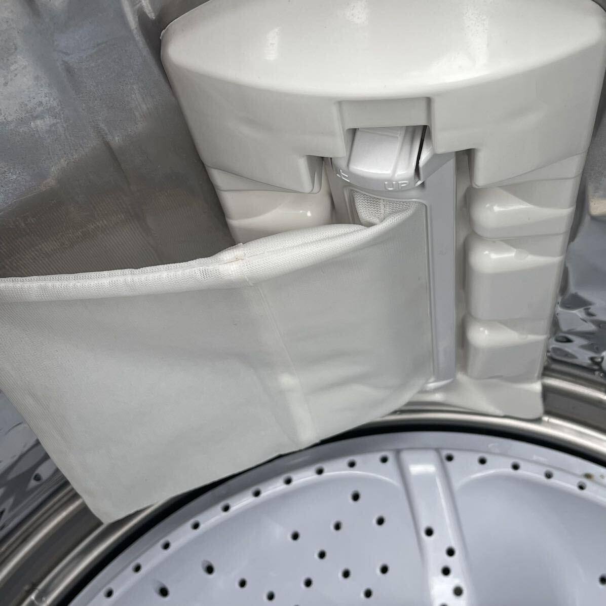 大容量 ! ! ◇シャープ 洗濯機 2021年製 8Kg インバーター搭載 低騒音 高い洗浄力 ESーGV8E 洗浄済み ! !_画像6