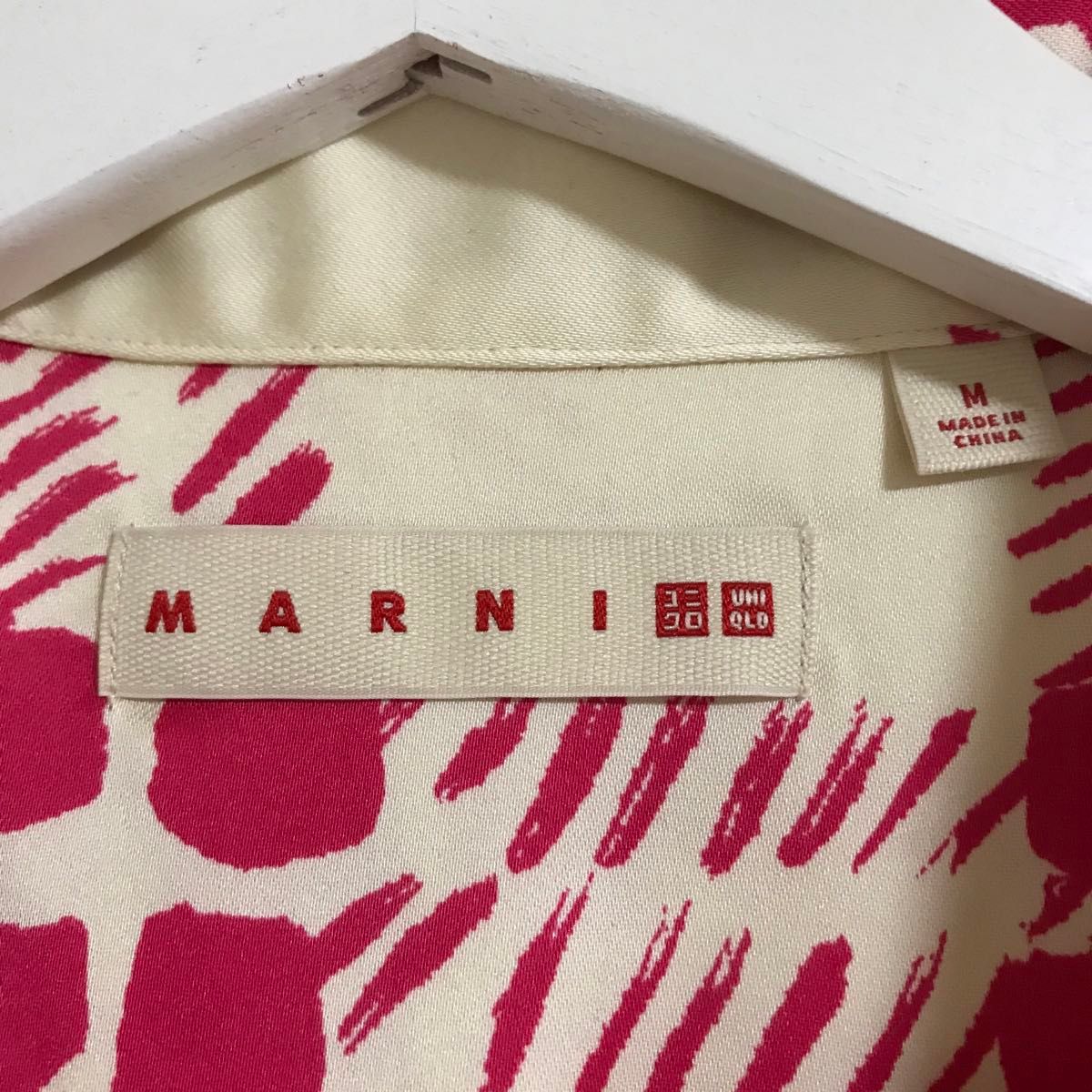 UNIQLO  MARNI  コラボ オーバーサイズシャツ  春夏ワンピース 2点セット Mサイズ セットアップ ピンク チェック