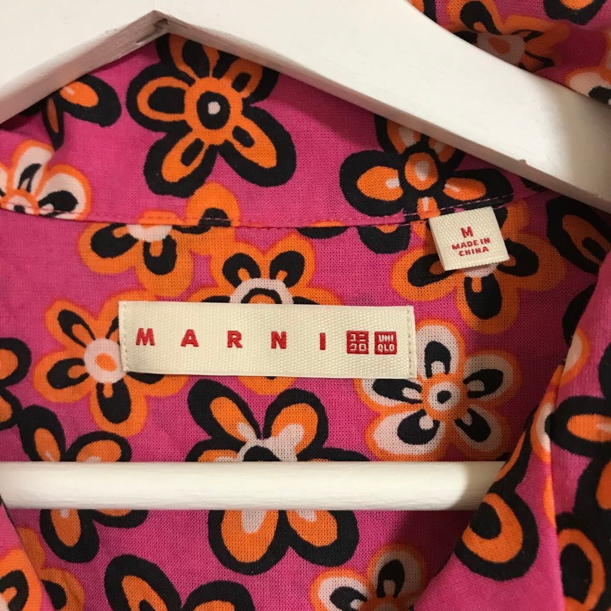 UNIQLO  MARNI  コラボ オーバーサイズシャツ  春夏ワンピース 2点セット Mサイズ セットアップ ピンク チェック