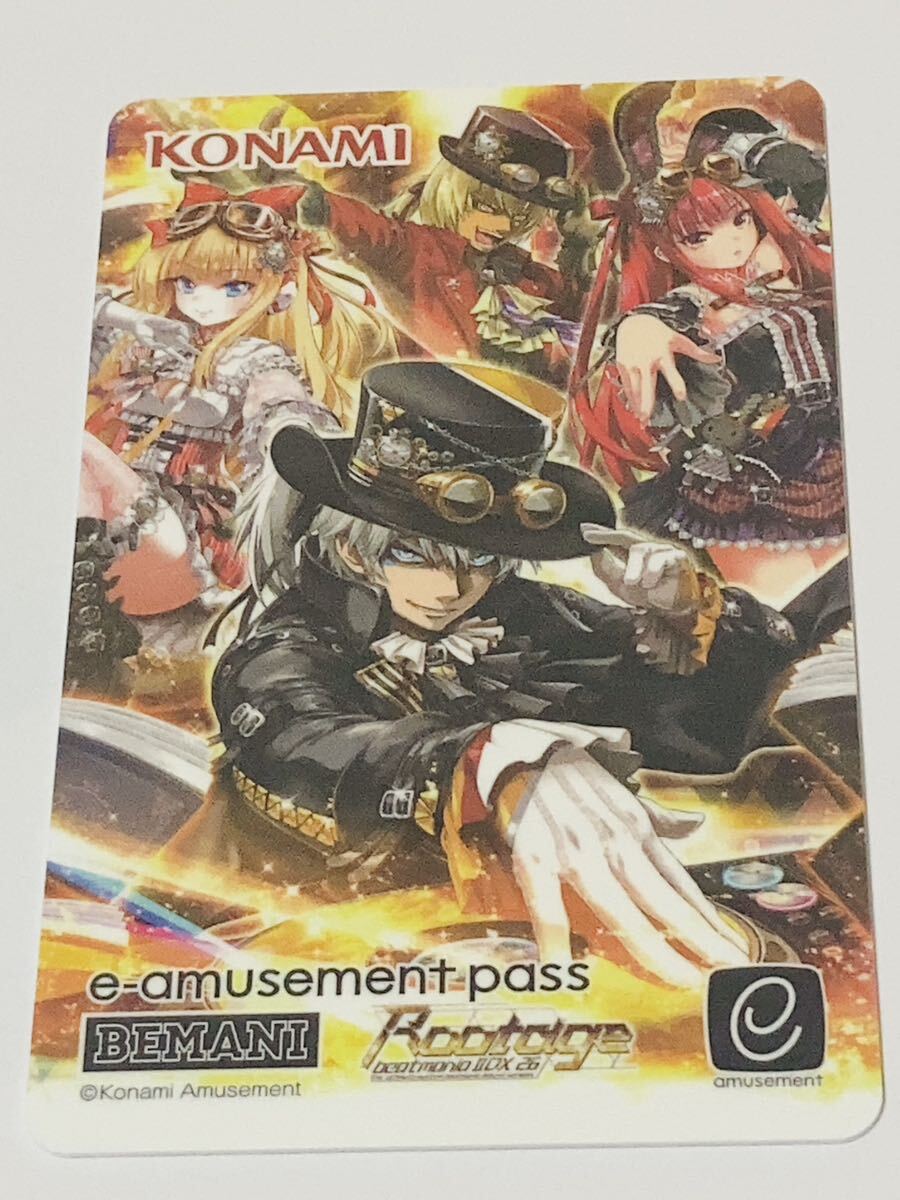 beatmania IIDX Rootage プレゼントキャンペーン限定e-amusement pass _画像1