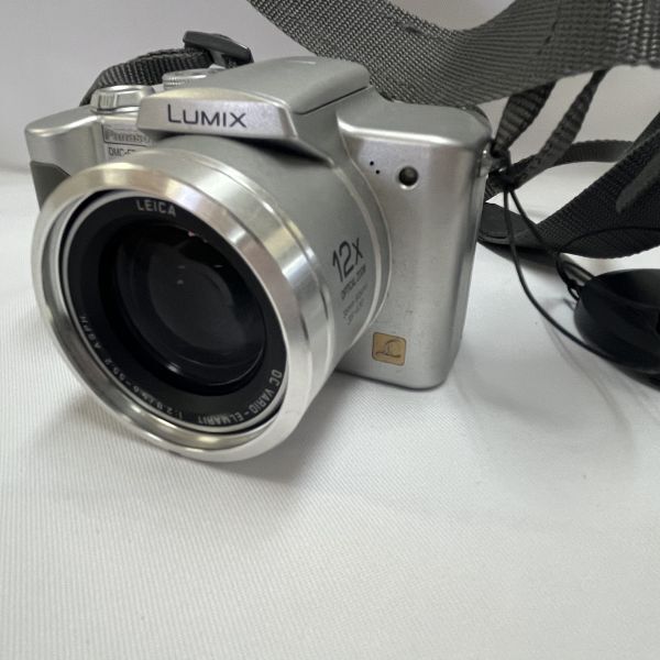 【ジャンク 送料込】 パナソニック デジタルカメラ LUMIX DMC-FZ3 シルバー 元箱付属 動作未確認◆N4-463の画像4