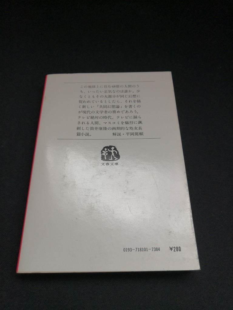 【中古 送料込】『48億の妄想』著者　筒井康隆　出版社　文藝春秋　1978年7月30日第4刷発行　◆N4-141_画像3