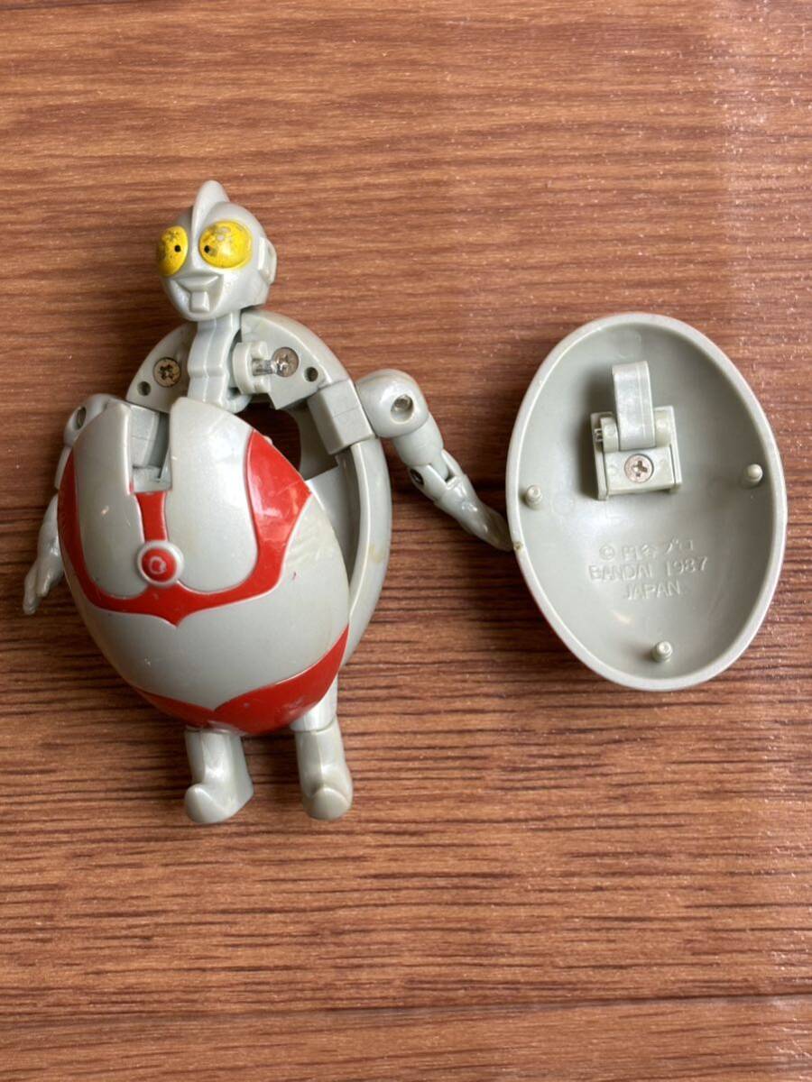 BANDAI タマゴラス バンダイ ウルトラエッグ ウルトラマン フィギュア ちゃ卵ぽ卵  ヴィンテージ １点もの 1987年 当時物の画像3