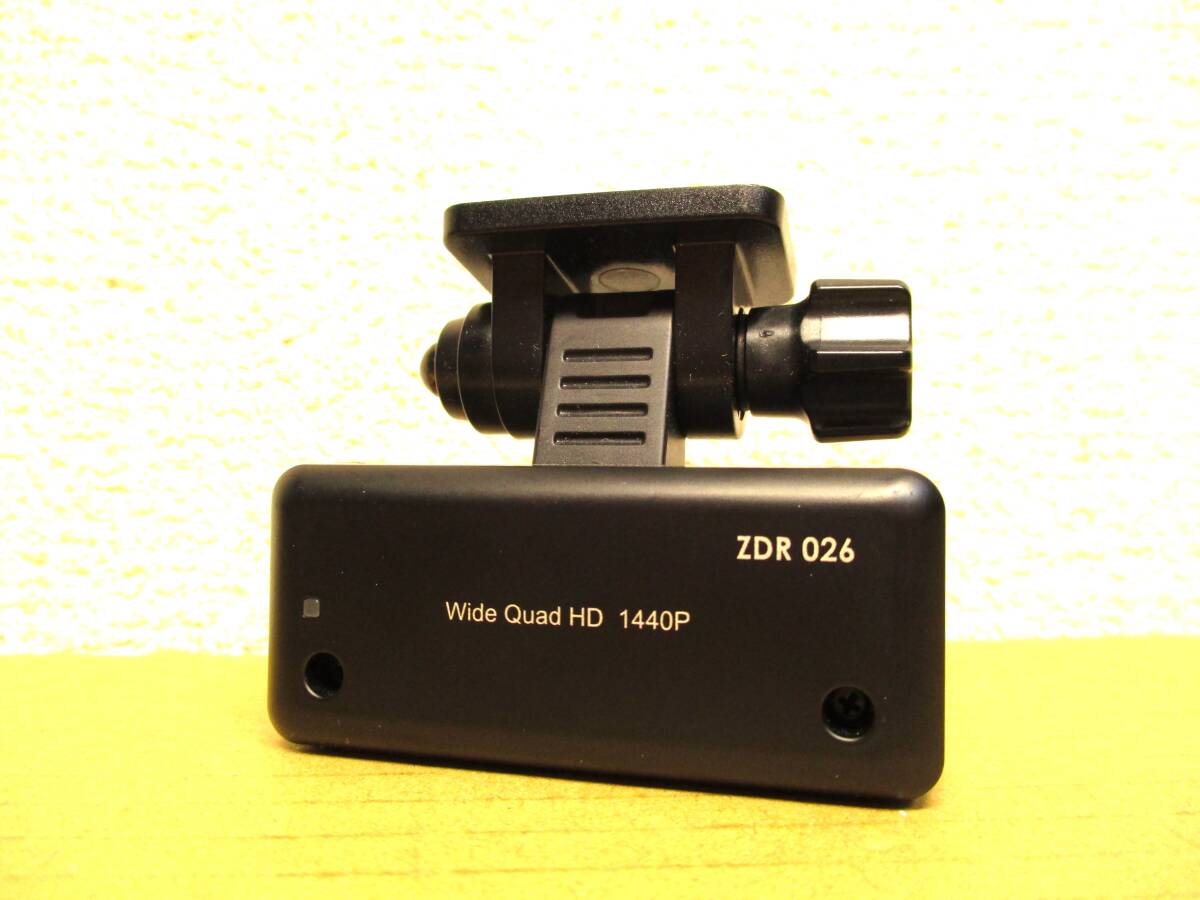 ①　コムテック COMTEC ドライブレコーダー ZDR-026 リヤカメラ リアカメラ 本体のみ　動作確認済み ZDR026_画像2