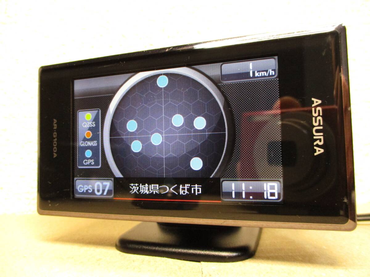 2024/4月版更新済み AR-G100A セルスター GPS内蔵レーダー探知機 フルマップ表示 OBDⅡ対応 カメラ等の外部入力対応 トリプルセンサー搭載_画像7
