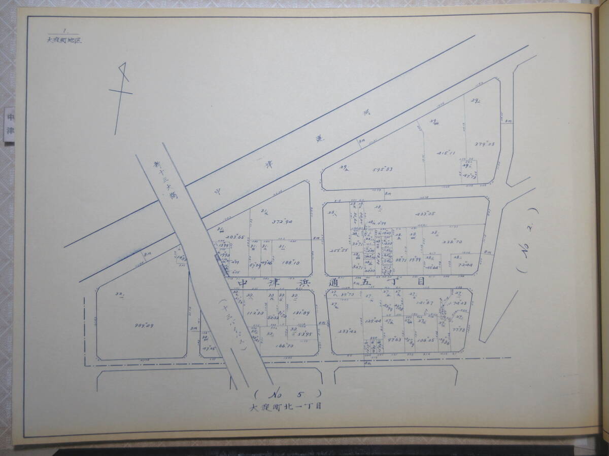 15）大阪地籍地図『大淀区 大淀町・中津豊崎地区』 昭和４２年  検住宅地図の画像3