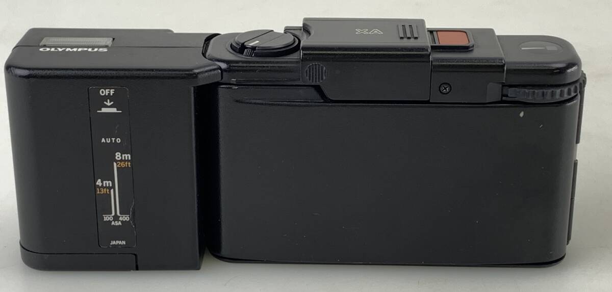 【1円出品】K2531 OLYMPUS オリンパス XA Electric Flash A16 セット コンパクトフィルムカメラ F-ZUIKO 1:2.8 f=35mm 動作未確認 ジャンク_画像2