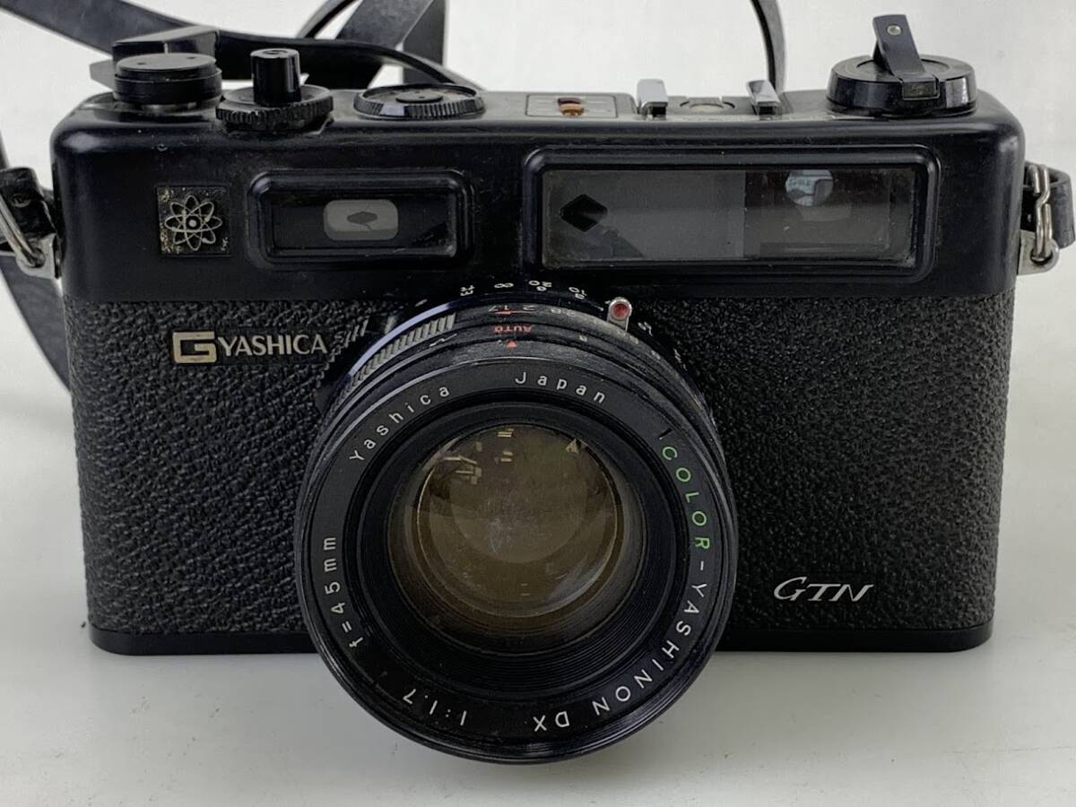 【1円出品】F0453 フィルムカメラ２点セット OLYMPUS オリンパス PEN EE-3 ヤシカ エレクトロ35 GTN 動作確認済み 現状品の画像2