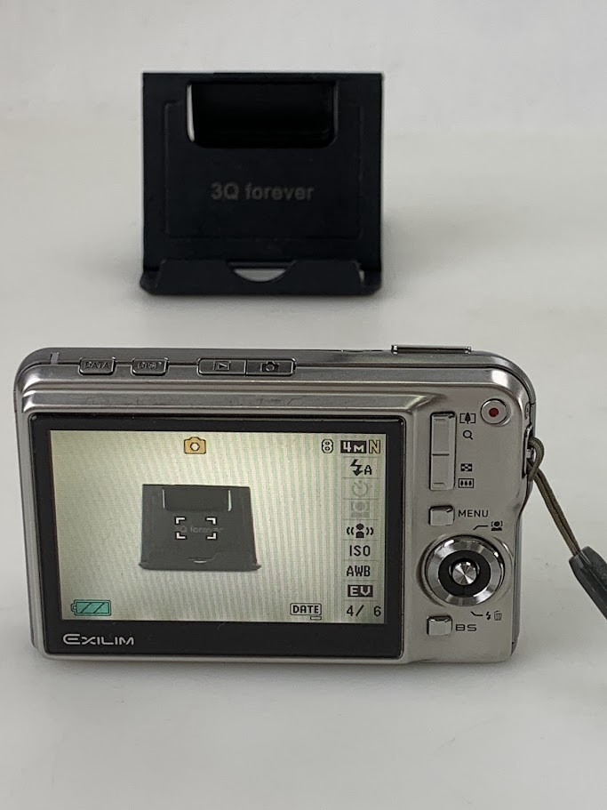 【1円出品】K2606 CASIO カシオ EXILIM EX-S880 デジカメ コンパクトデジタルカメラ シルバー 付属品有 動作確認済みの画像9