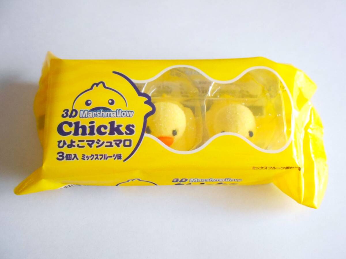 * new goods *3D Chicks chick * marshmallow *3 piece insertion Mix fruit taste pretty *hi width * bird 