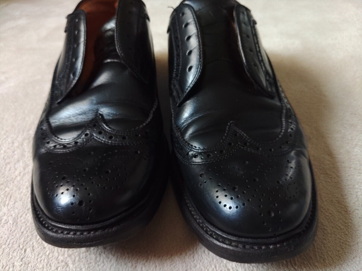 リーガル 革靴 ウィングチップ ビジネスシューズ ブラック251/2EEの画像6