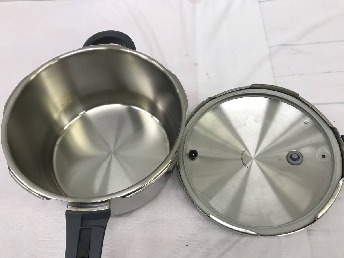 **[USED]WMFve- M efPERFECT PLUS Perfect plus pressure cooker 4.5L 018-WF-2137 cooking pieces attaching home use cookware 100 size 