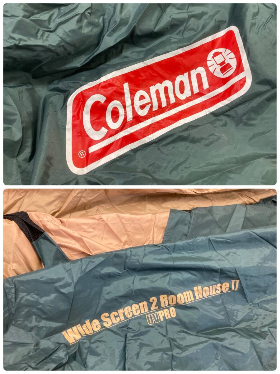 ★◆【USED】Coleman ワイドスクリーン 2ルームハウスⅡ2000010462 4～5人用 テント コールマン 160サイズの画像5