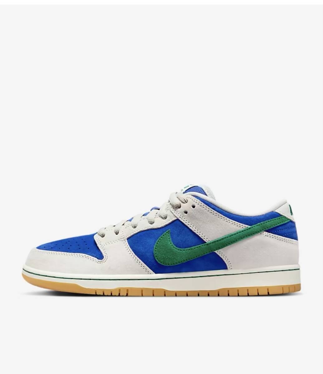 【NIKE SB】 DUNK LOW PRO カラー：phantom/malachite-hyper royal HF3704-001 28cmの画像1