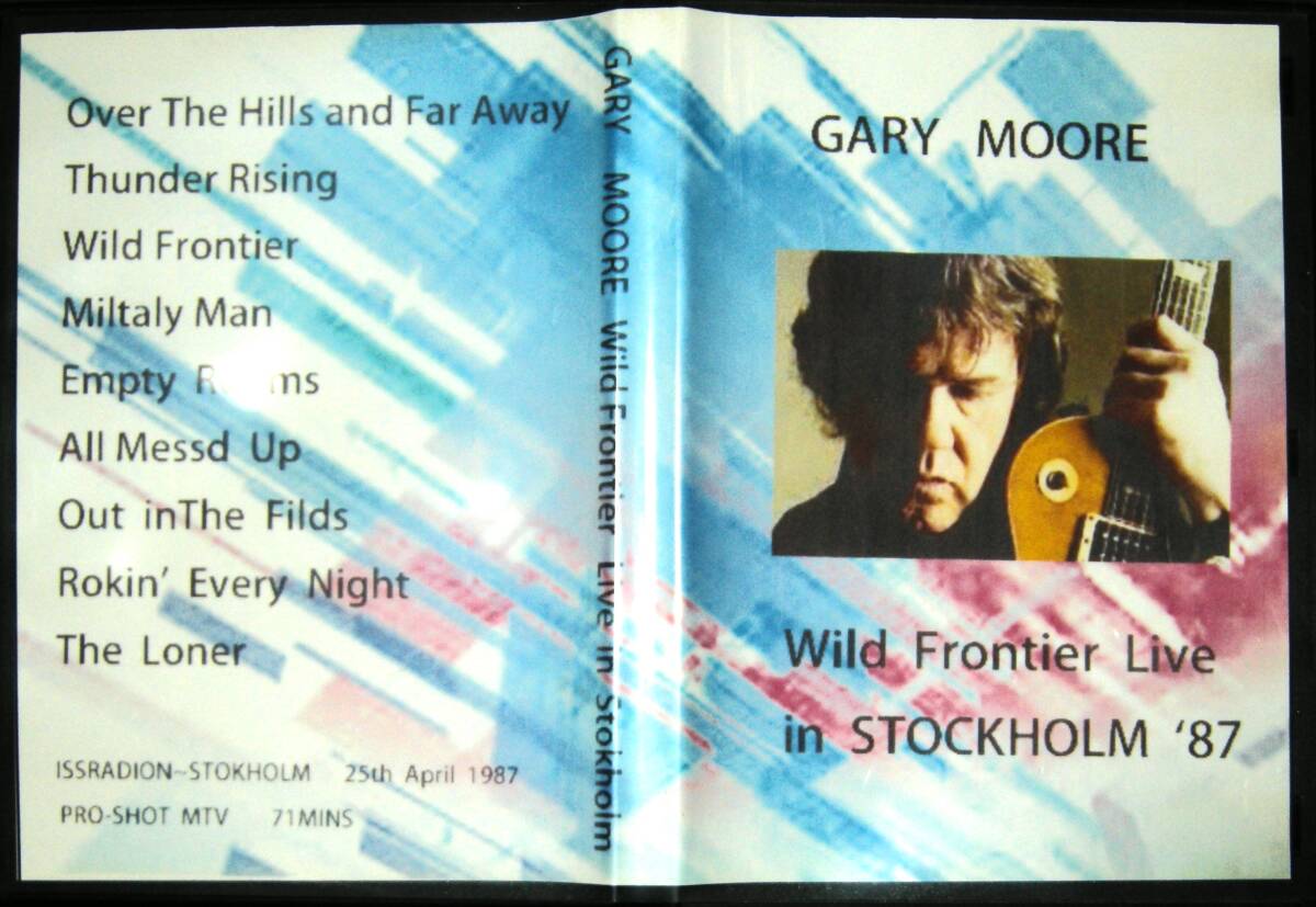 ゲイリームーア ワイルドフロンティアライブ Gary Moore Wild frontier Live 87 プロショットの画像1