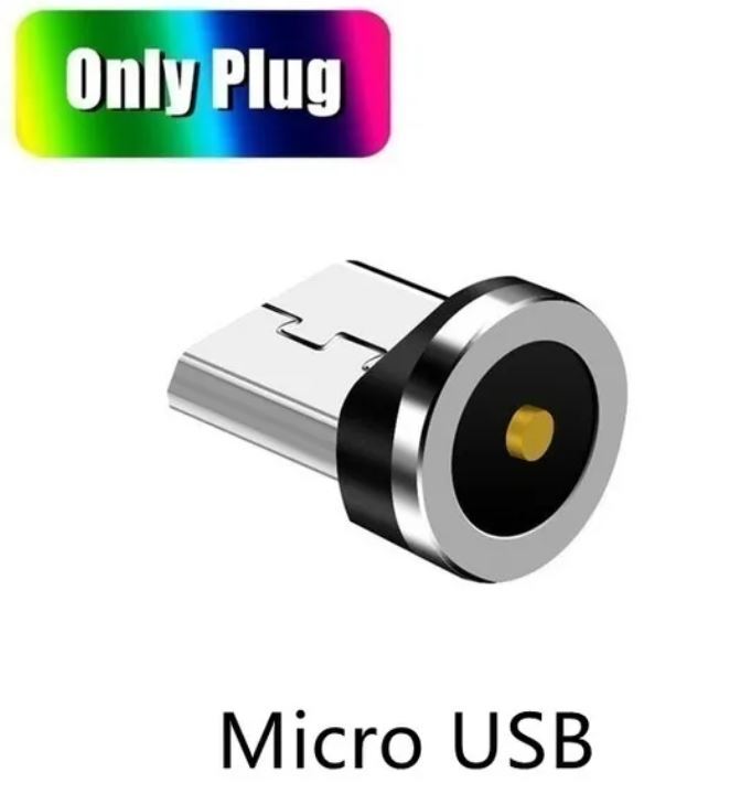 Micro USB プラグ　マグネットケーブル_画像1