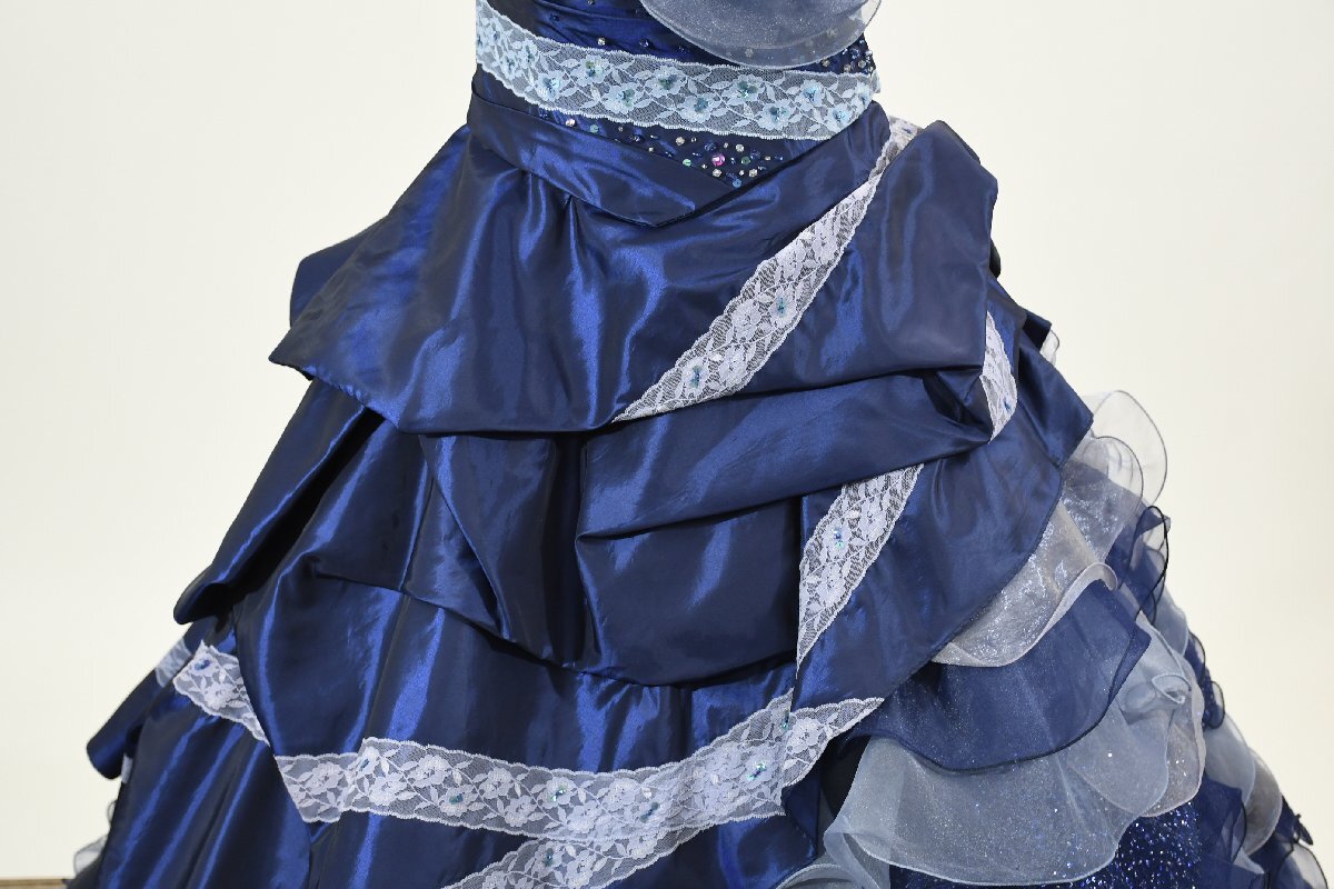 SWEET GLITTER темно-синий 9T цветное платье платье . костюм свадебный свадьба ... костюм Mai шт. departure таблица костюмированная игра вышивка 