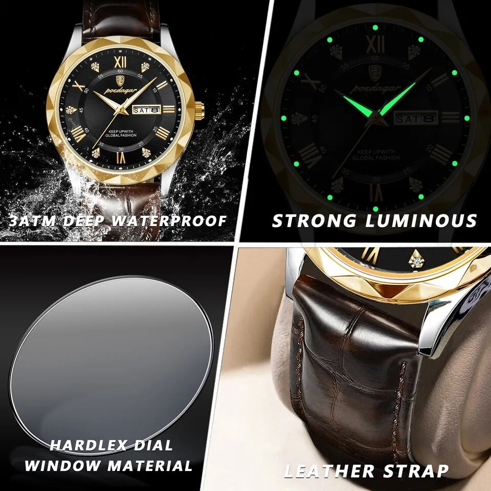 新品 未使用 腕時計 ステンレス メンズ 特別価格 発光 アナログ 防水 耐衝撃 クォーツ 発光 エレガント ビジネス 高級感 e2565_画像3