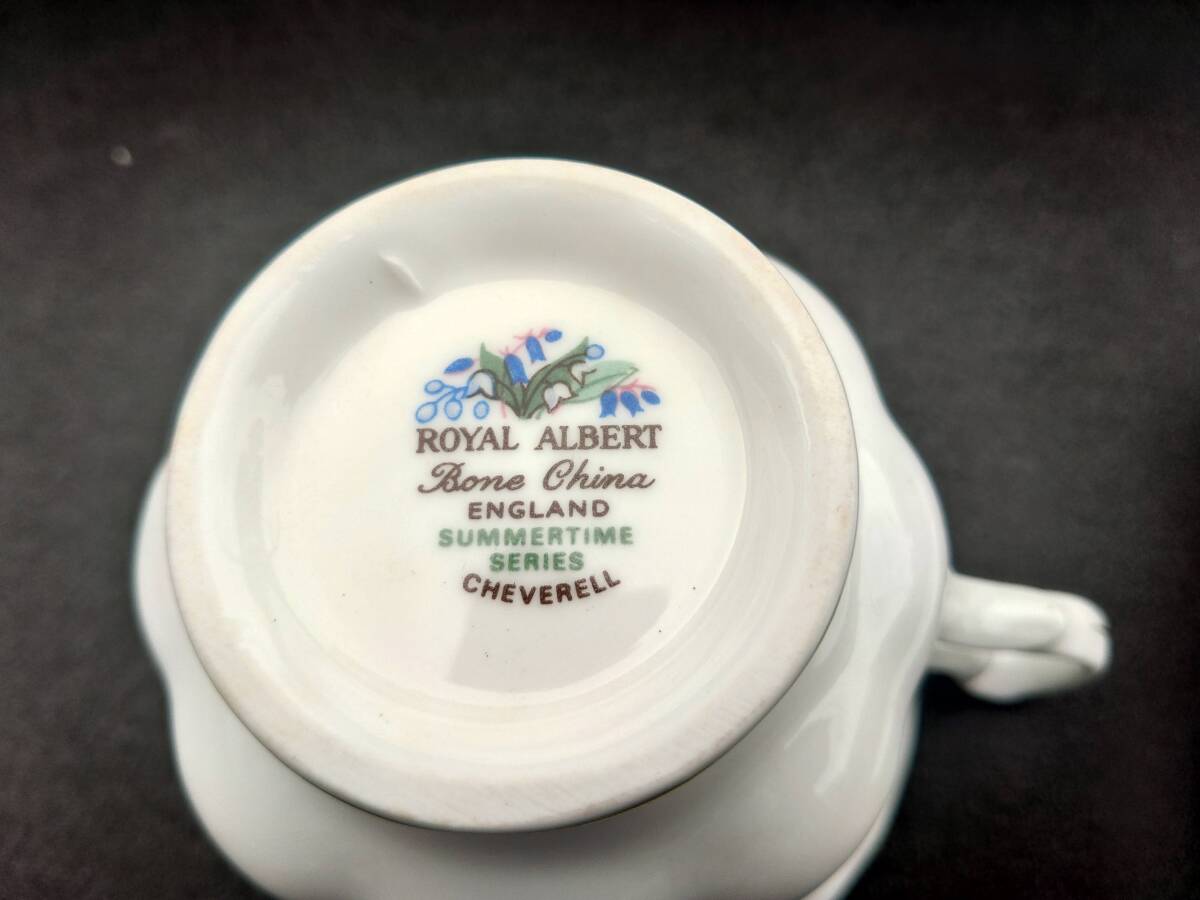 ロイヤルアルバート ROYAL ALBERT カップ&ソーサー ６客セット の画像5