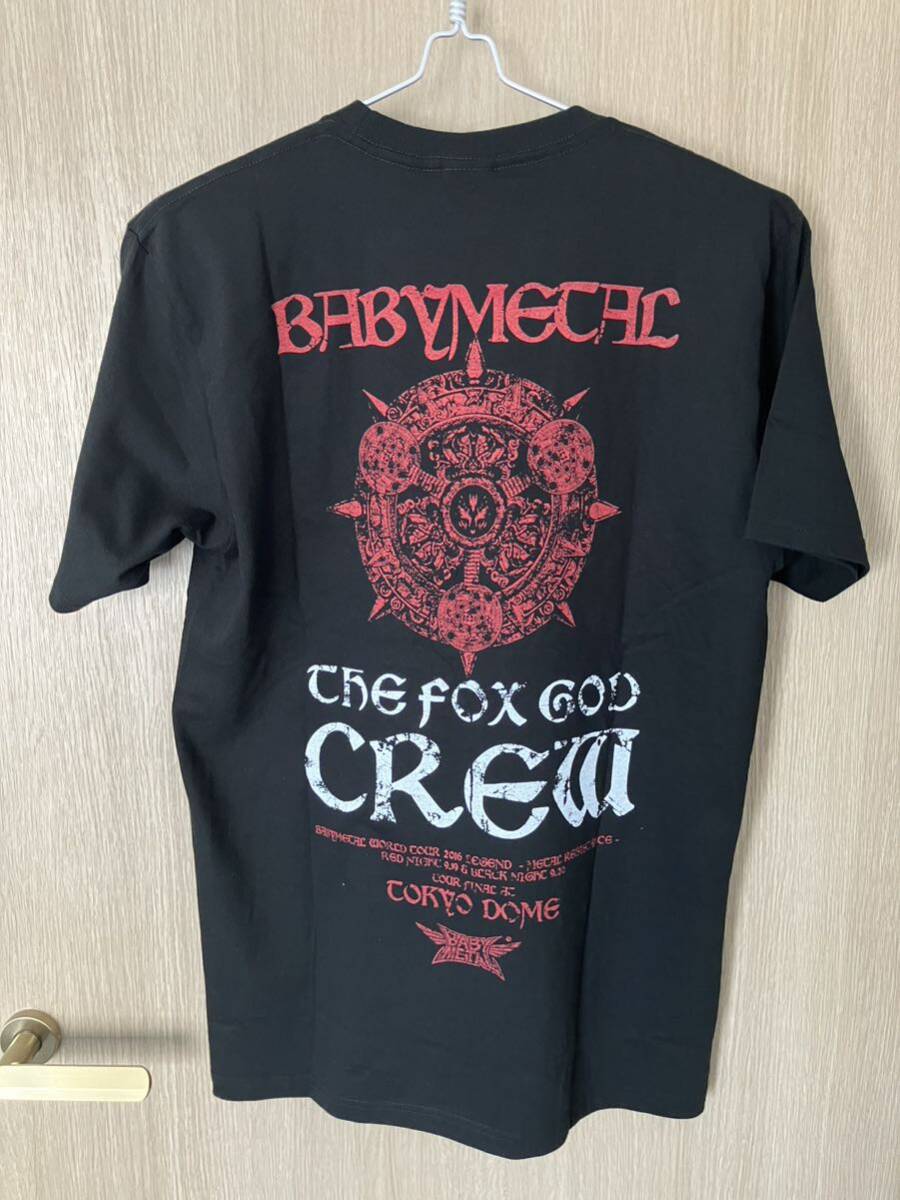 BABYMETAL 2016 東京ドーム THE FOX GOD CREW Tシャツの画像1