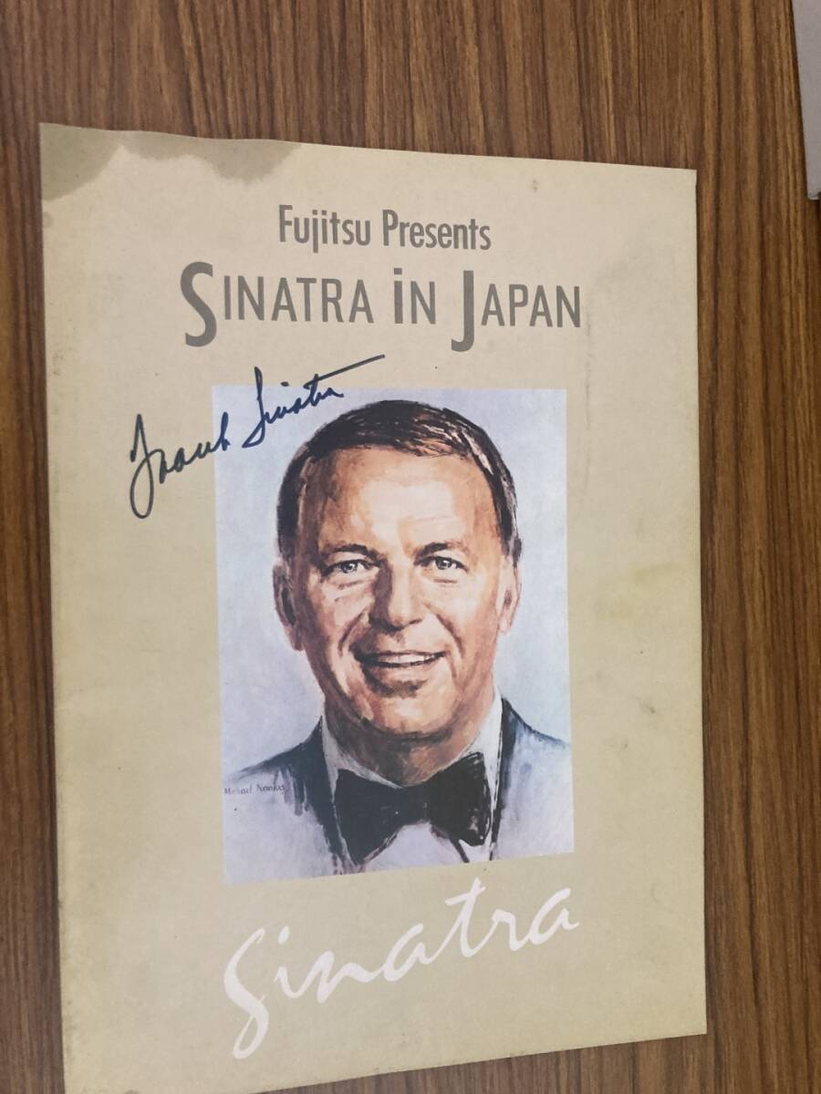 フランク・シナトラ SINATRA IN JAPAN  コンサートツアーパンフレット 1985年 昭和レトロ /PUの画像1