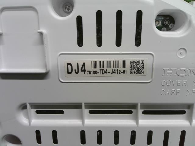 シャトル DAA-GP7 スピード　メーター　 B610M 78100-TD4-J412-M1_画像3